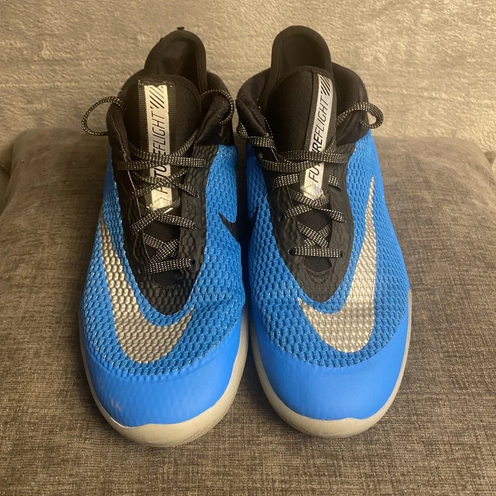 Nike Youth 6.5Y AH3430-400 Blue Future Flight Basketball Shoes